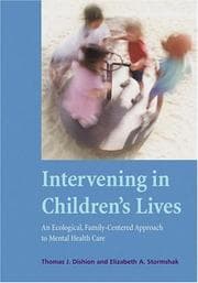 Tapa de Intervening in children's lives
