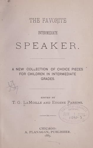 Tapa de The favorite intermediate speaker