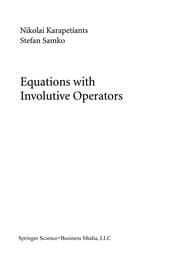 Tapa de Equations with Involutive Operators