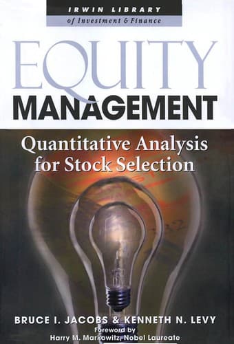 Tapa de Equity management