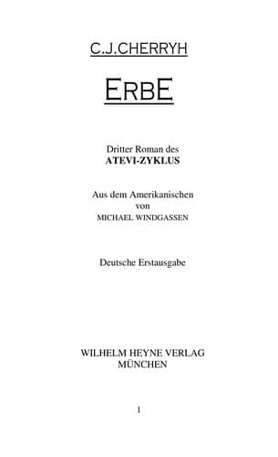 Tapa de Atevi-Zyklus
