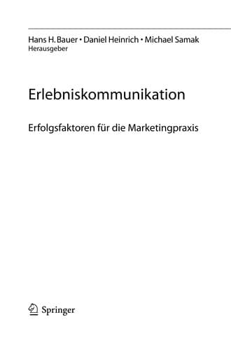 Tapa de Erlebniskommunikation