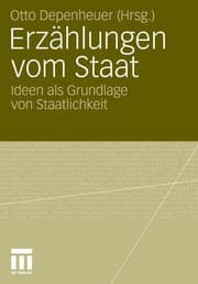 Tapa de Erzählungen vom Staat
