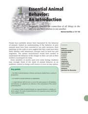 Tapa de Essential animal behavior