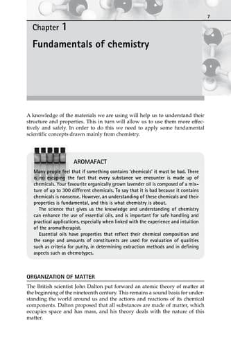 Tapa de Essential chemistry for aromatherapy