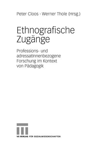 Tapa de Ethnografische Zugänge