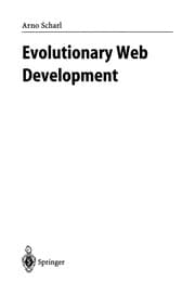 Tapa de Evolutionary Web development