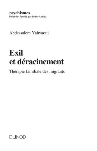 Tapa de Exil et déracinement