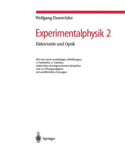 Tapa de Experimentalphysik 2