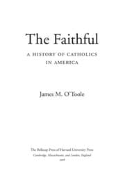 Tapa de The faithful