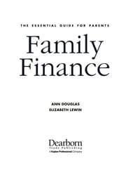 Tapa de Family finance
