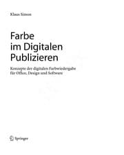 Tapa de Farbe Im Digitalen Publizieren