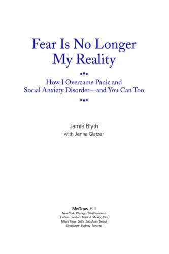 Tapa de Fear is no longer my reality