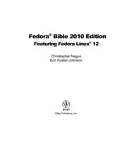 Tapa de Fedora® bible