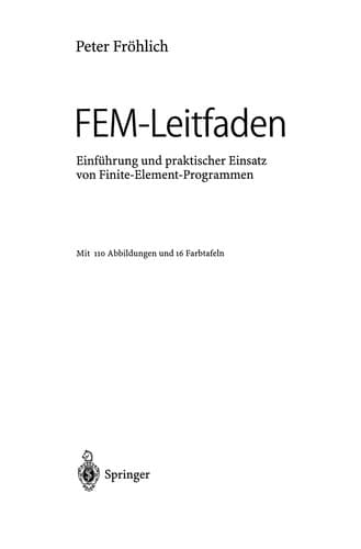 Tapa de FEM-Leitfaden