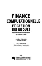 Tapa de Finance computationnelle et gestion des risques