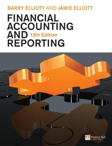 Tapa de Financial accounting and reporting