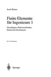 Tapa de Finite Elemente für Ingenieure