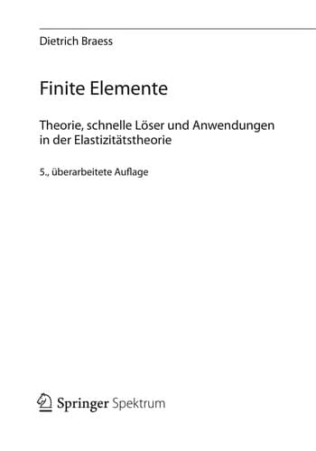 Tapa de Finite Elemente