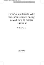 Tapa de Firm commitment