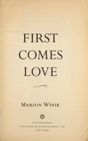 Tapa de First comes love