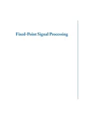 Tapa de Fixed-point Signal Processors