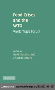 Tapa de Food crises and the WTO