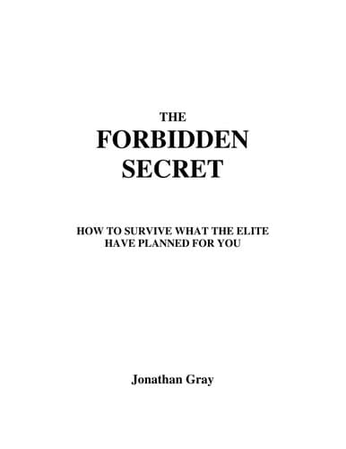 Tapa de Forbidden secret