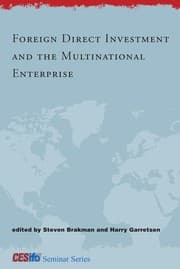 Tapa de Foreign direct investment and the multinational enterprise