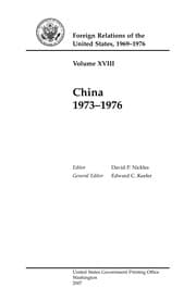 Tapa de China, 1973-1976