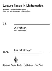 Tapa de Formal groups