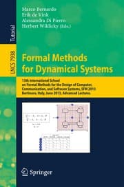 Tapa de Formal Methods for Dynamical Systems