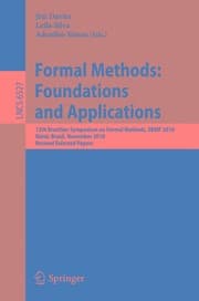 Tapa de Formal Methods: Foundations and Applications