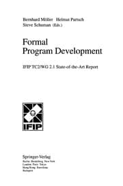 Tapa de Formal program development