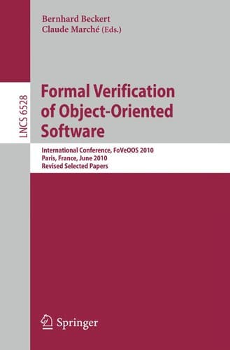 Tapa de Formal Verification of Object-Oriented Software