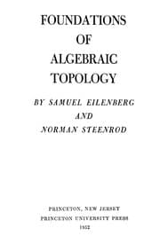 Tapa de Foundations of Algebraic Topology
