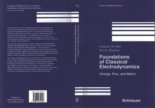 Tapa de Foundations of classical electrodynamics