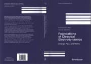 Tapa de Foundations of classical electrodynamics