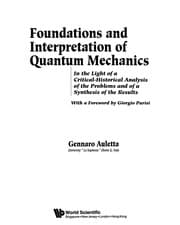 Tapa de Foundations and interpretation of quantum mechanics