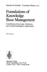Tapa de Foundations of Knowledge Base Management
