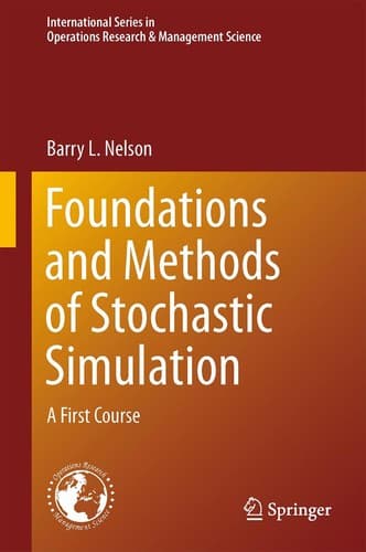 Tapa de Foundations and Methods of Stochastic Simulation