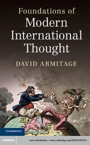 Tapa de Foundations of modern international thought