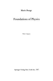 Tapa de Foundations of Physics