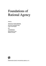 Tapa de Foundations of Rational Agency