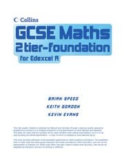 Tapa de GCSE Maths 2 tier-foundation for Edexcel A.