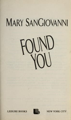 Tapa de Found you