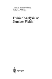 Tapa de Fourier Analysis on Number Fields