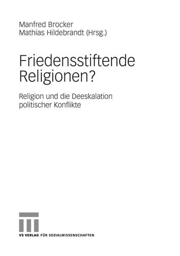 Tapa de Friedensstiftende Religionen?