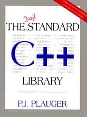 Tapa de The draft Standard C++ library