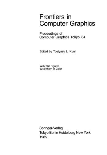 Tapa de Frontiers in Computer Graphics